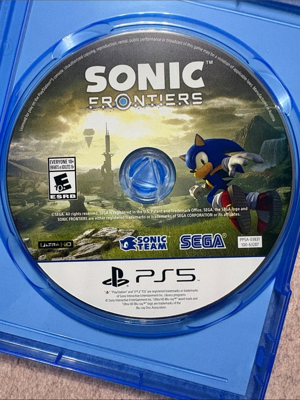 PS5 Sonic Frontiers